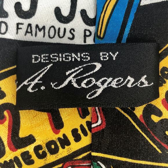 Car License Plates Tie - Picture 6 of 6